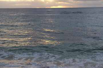 A view of the Pacific from Hawaii